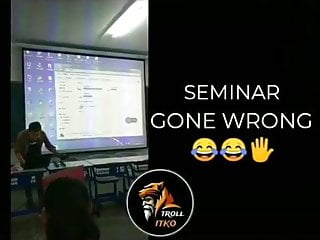 Porn Seized In Seminar